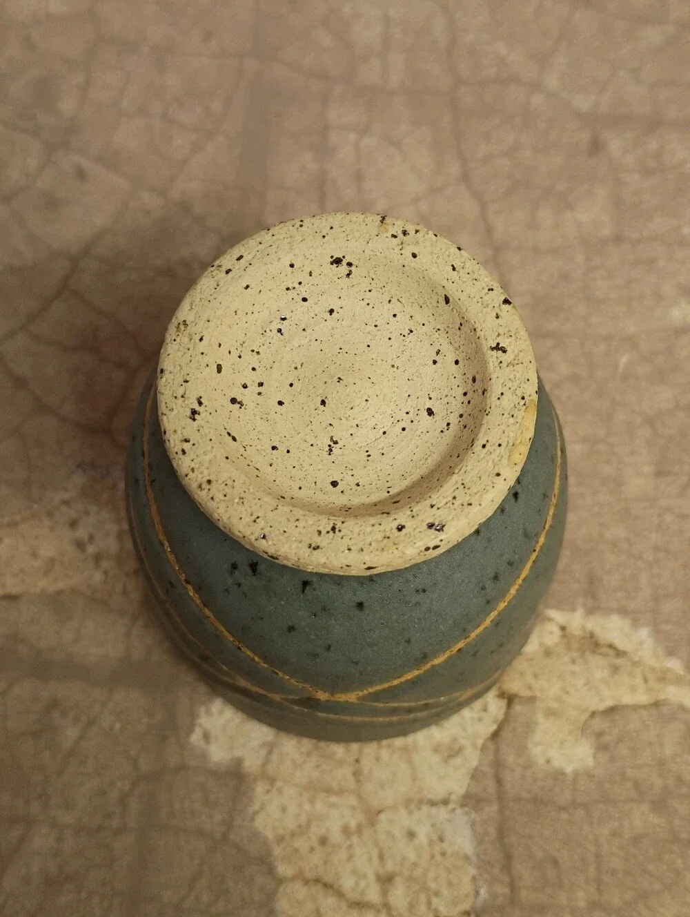 Small Handmade Ceramic Wine Or Whiskey Cup